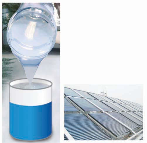 Caoutchouc de silicone d'étanchéité pour panneau solaire,ur